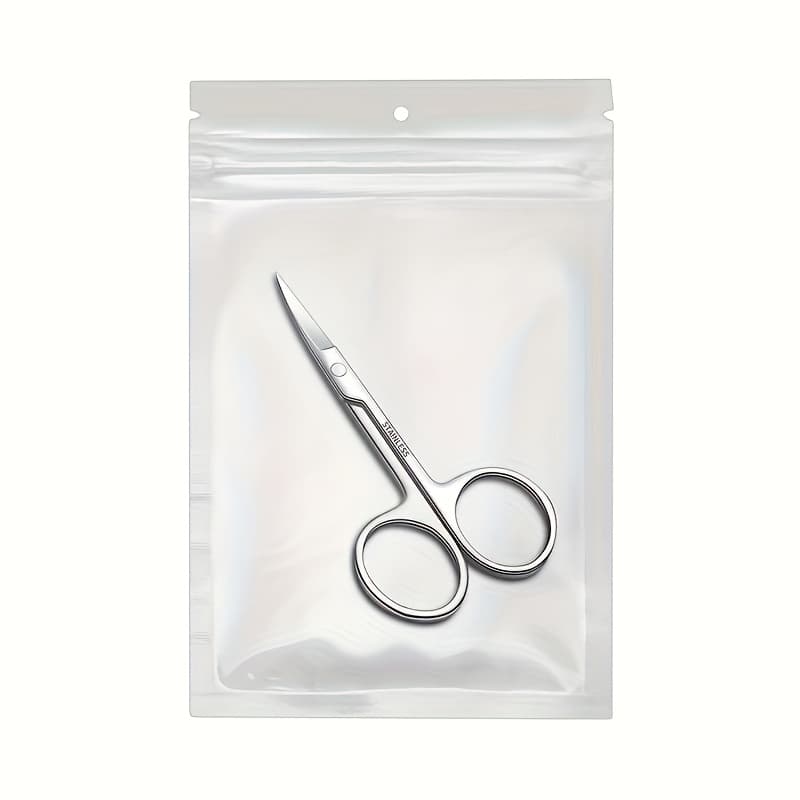 Professional Stainless Steel Precision Trimming Scissors - Ambidextrous Ergonomic Nail & Cuticle Care Scissors, Thinning Shears for Manicure Pedicure, Unscented Relaxed-Textured Hair & Fragile Cuticles, Professional Nail Art Tools, Cuticle Trimmer