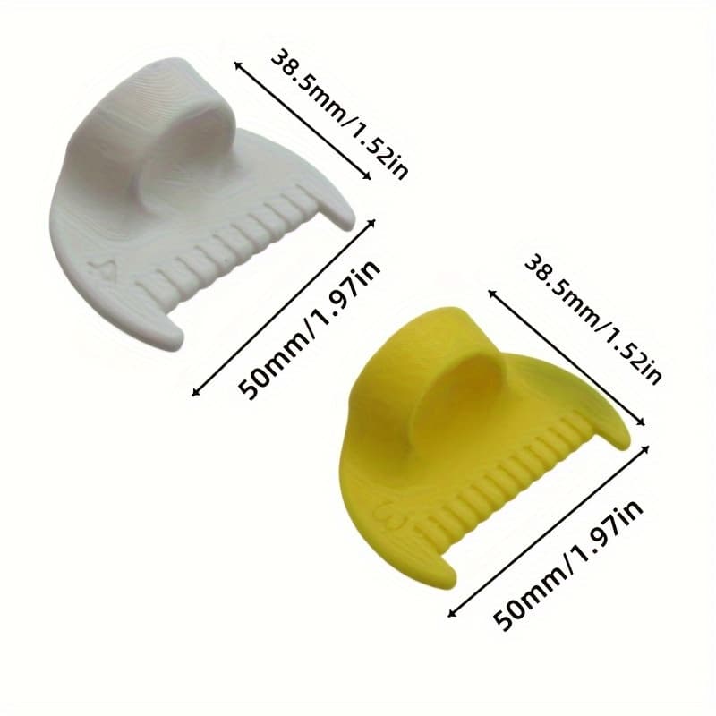 A Collection of Basic Sewing Instruments - Sturdy Plastic Edge Sewing Locks And Knitting Tools, Ideal for Novices And The Elderly, Featuring 4Mm And 3Mm Spacing, Great for Sewing Tasks And Additions | User-Friendly Design | Sleek Surface